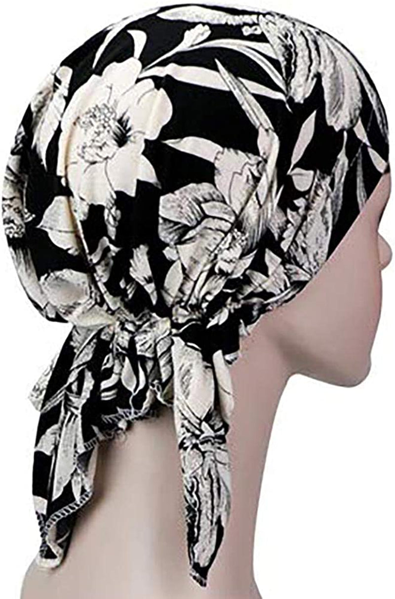 Chemo Head Scarf Head Wrap Headwear Beanie Skull Cover Cap Hair Loss Hat for Women Apparel & Accessories > Clothing Accessories > Headwear LUFUTE