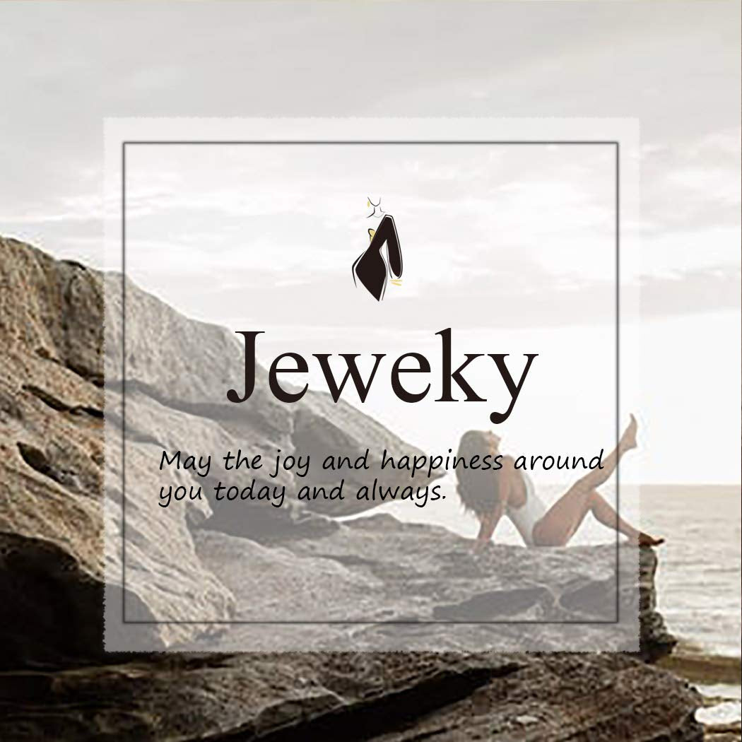 Jeweky Boho Layered Leg Chain Crystal Body Chains Sexy Belly Harness Beach Nightclub Rave Waist Body Accessories Jewelry for Women and Girls (Gold) Apparel & Accessories > Jewelry > Body Jewelry Jeweky