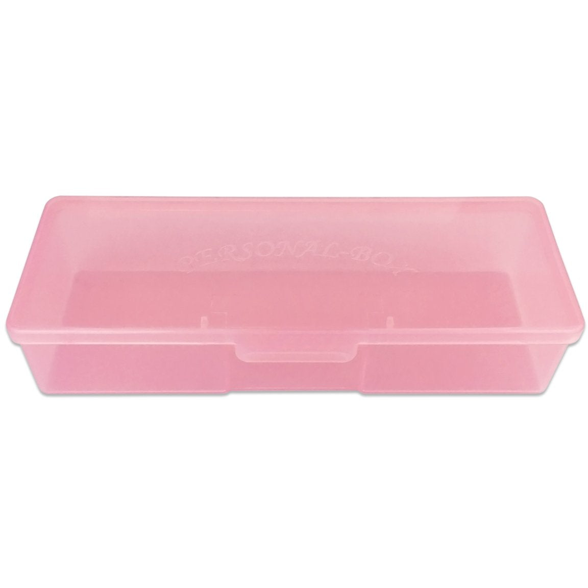 Beauticom Personal Box Storage Case for Professional Manicurist Nails Pedicure (Large Size) (4 Pieces Mix Color, Mix Color: Pink, Blue, Frosted, Purple) Health & Beauty > Personal Care > Cosmetics > Cosmetic Tools > Nail Tools Beauticom PINK 1 Piece