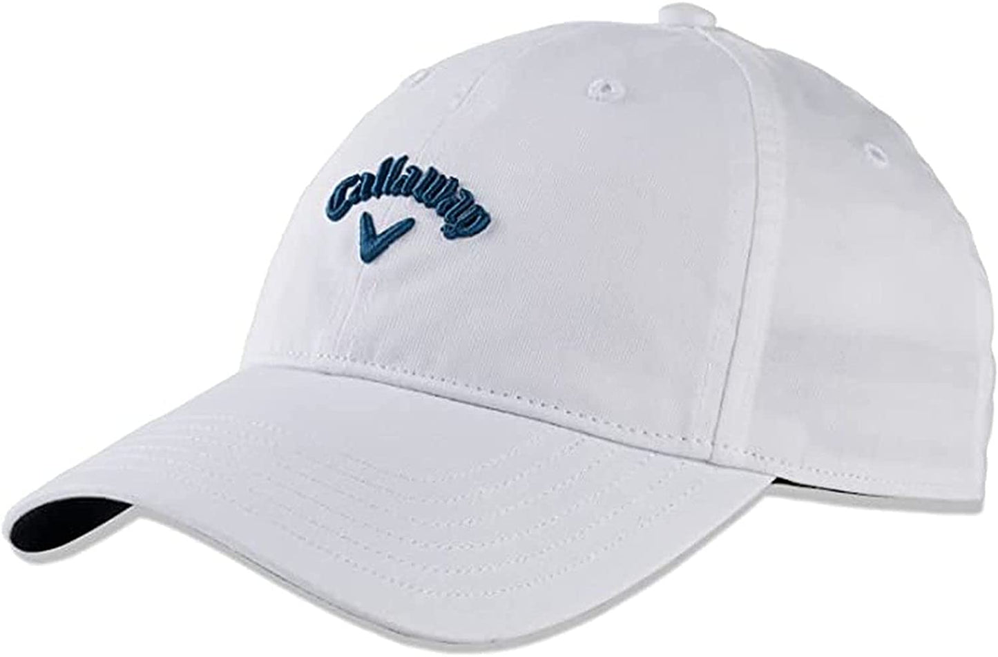 Callaway Golf 2022 Heritage Twill Adjustable Hat Apparel & Accessories > Clothing Accessories > Hats Callaway White/Slate Blue One Size