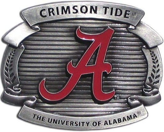 Siskiyou Sports NCAA Oversized Buckle Apparel & Accessories > Clothing Accessories > Belt Buckles Siskiyou Sports Alabama Crimson Tide