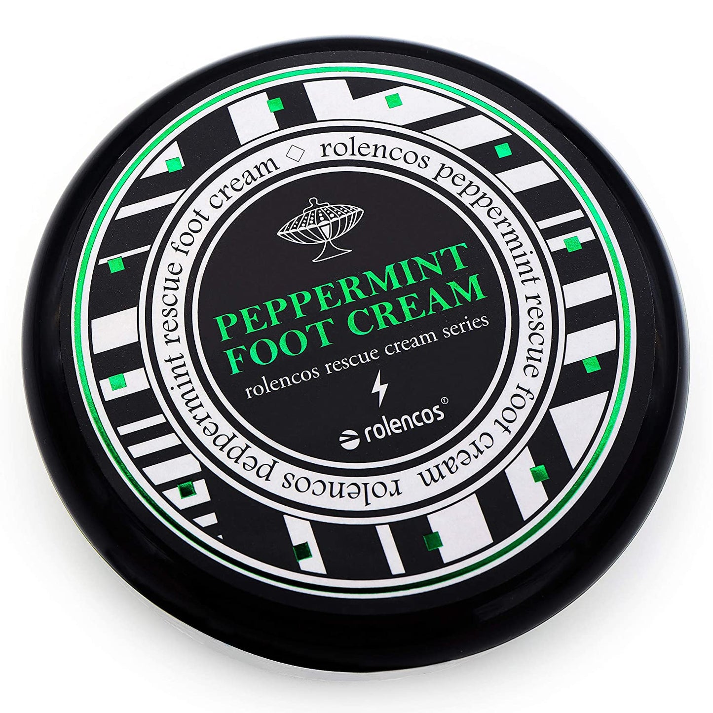 Rolencos Peppermint Cooling Moisturizing Foot Cream 4.20Oz, Callus Remover, Thick, Cracked, Rough, Dead and Dry, Hard Feet, Heels, Soles, Professional Crack Foot Care Rescue Cream Health & Beauty > Personal Care > Foot Care rolencos