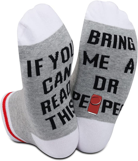 Drinking Gift Novelty Socks for Men Women Carbonated Drinks Lover If You Can Read This Bring Me a Drinking Apparel & Accessories > Jewelry > Anklets GJTIM D Anklet