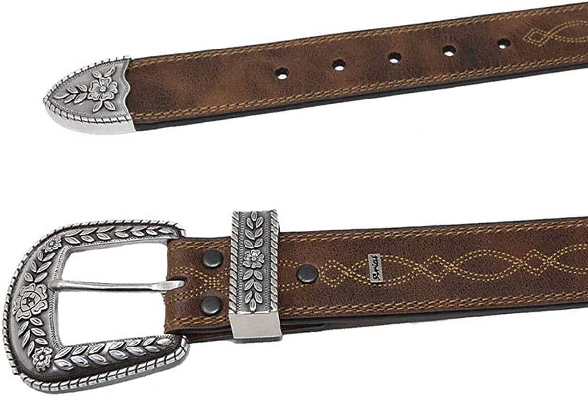 ARIAT Women'S Fatbaby Center Stitch Belt Apparel & Accessories > Clothing Accessories > Belts ARIAT