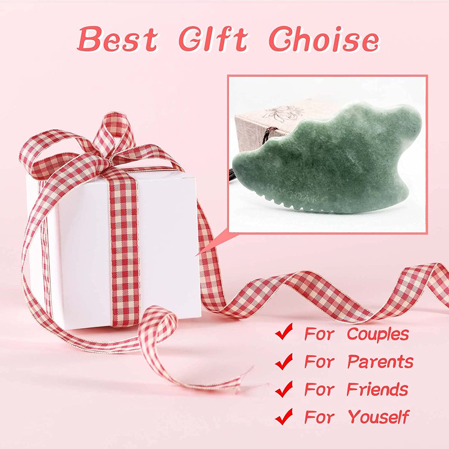 Gua Sha Facial Tools,Jade Gua Sha Massage Tool Comb Edge,Guasha Tool for Face, Gua Sha Stones for Body Muscle Relaxing Acupuncture Therapy… Health & Beauty > Personal Care > Cosmetics > Cosmetic Tools > Skin Care Tools WYGOAKG