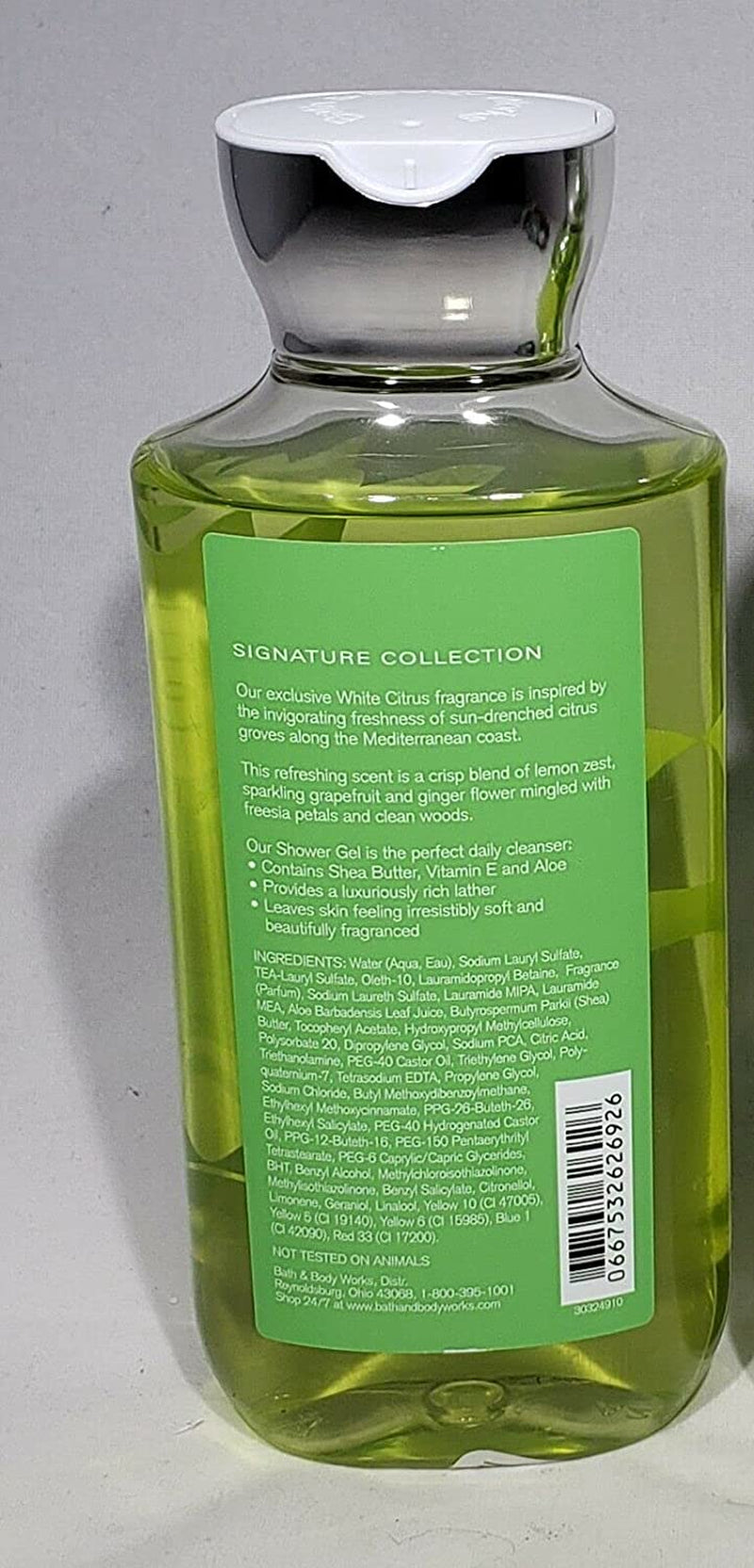Bath & Body Works, Signature Collection Shower Gel, White Citrus, 10 Ounce Health & Beauty > Personal Care > Cosmetics > Bath & Body Bath & Body Works
