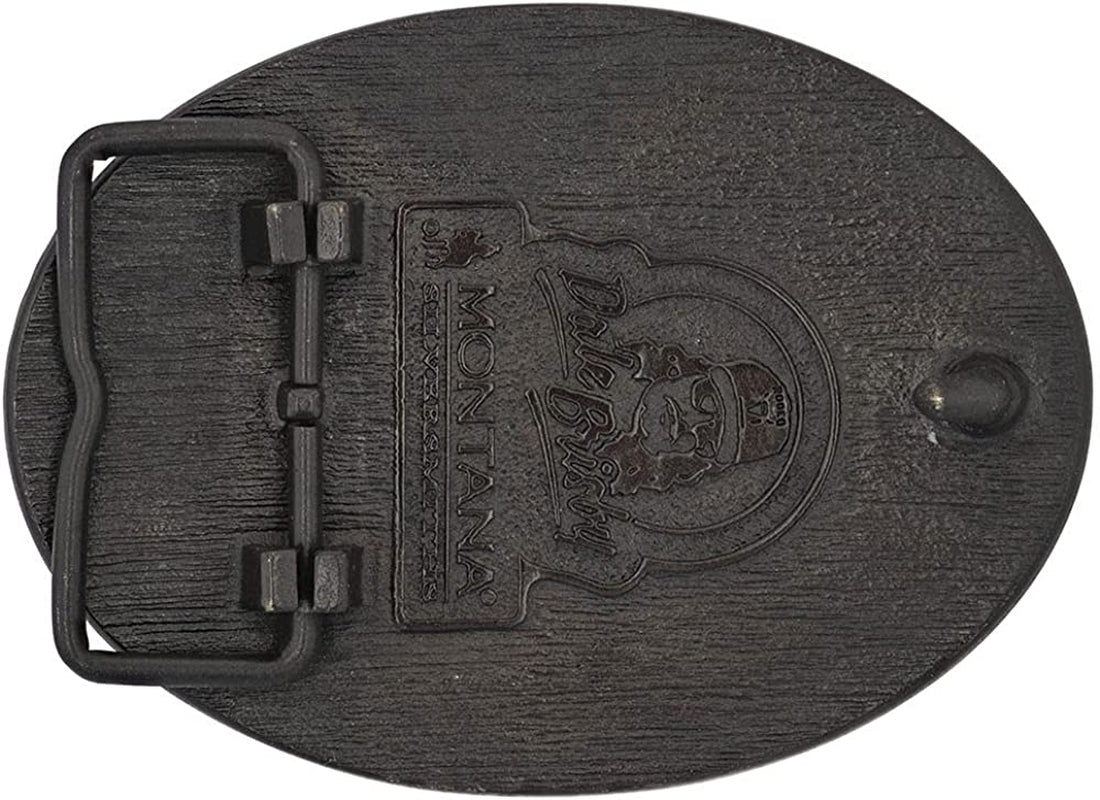 Montana Silversmiths Men'S Big Cattle Pen Belt Buckle Silver One Size Apparel & Accessories > Clothing Accessories > Belt Buckles Montana Silversmiths