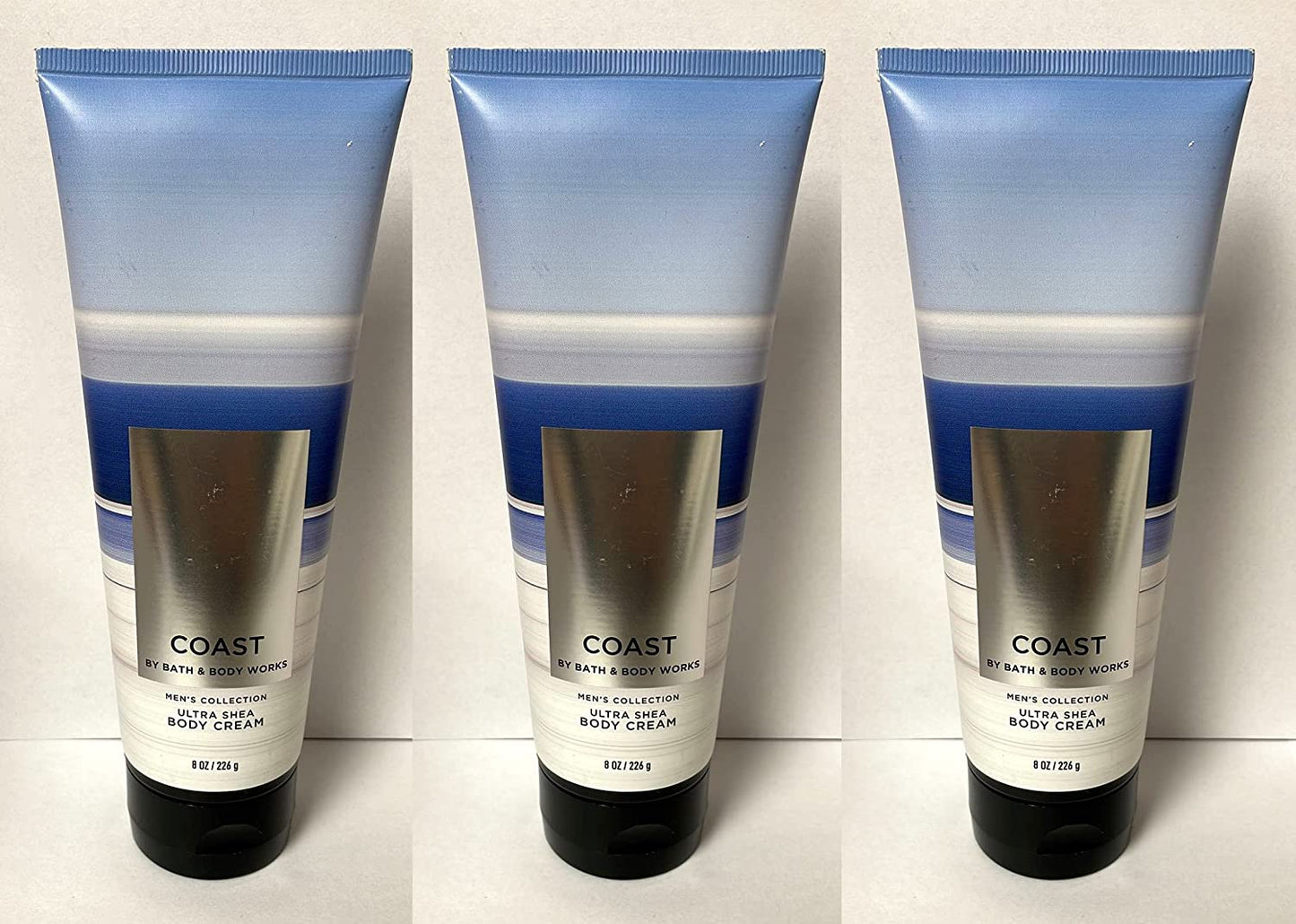 Bath and Body Works Marble for Men Signature Ultra Shea Body Cream 8 Fl Oz Pack of 3 (Marble) Health & Beauty > Personal Care > Cosmetics > Bath & Body Bath & Body Works Coast