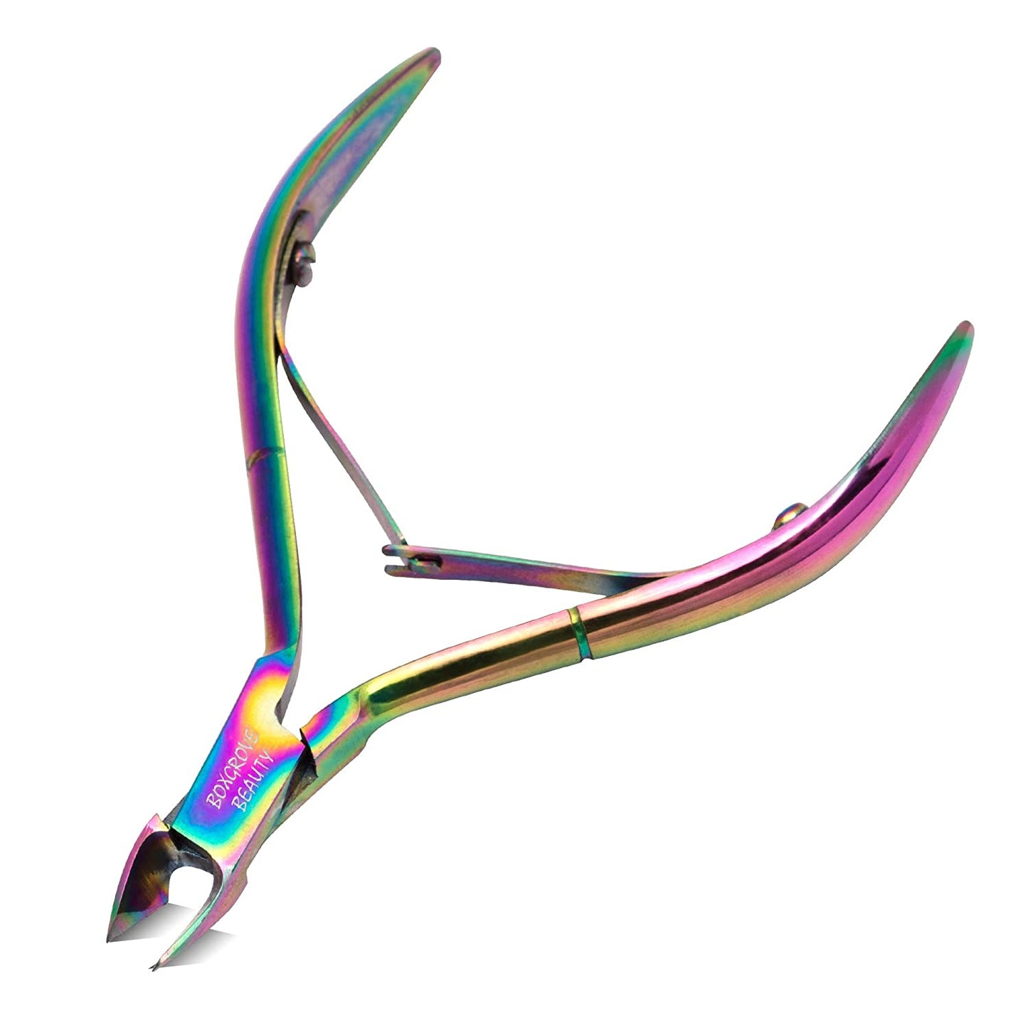 Professional Cuticle Cutter & Pusher Trimmer Manicure Tools with Double Spring– Perfect Nail Care Tool for Manicure & Pedicure Beauty at Home/Spa/Saloon (Silver) Health & Beauty > Personal Care > Cosmetics > Cosmetic Tools > Nail Tools BOXGROVE BEAUTY Multi-color