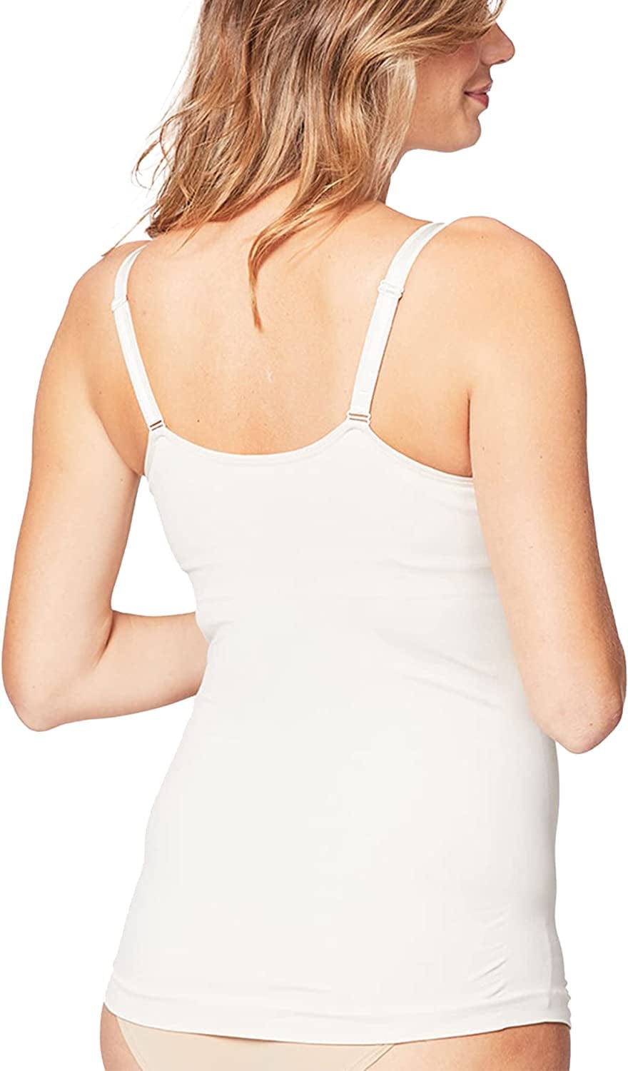 Cake Maternity Toffee Nursing Tank Top, Shaping Nursing Top for Women Breastfeeding with Built in Bra