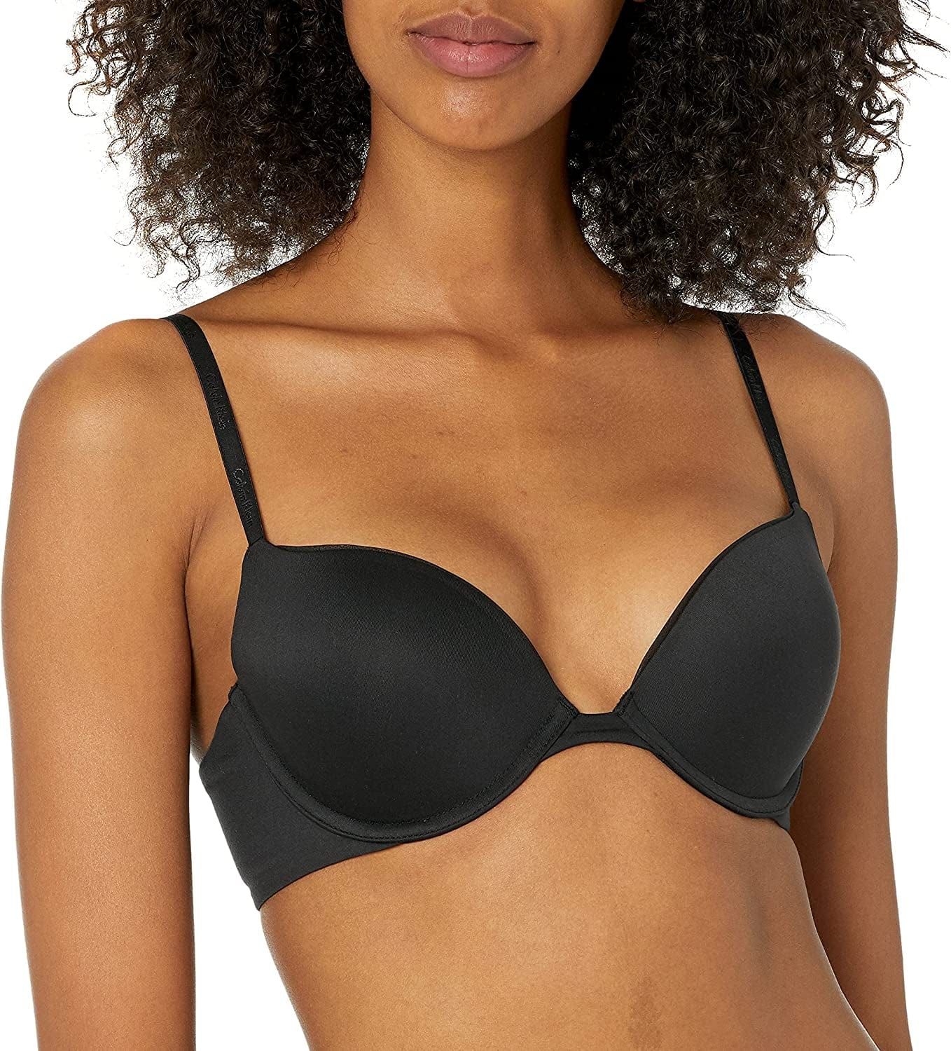 Calvin Klein Women'S Constant Push up Plunge Bra Black / 32A