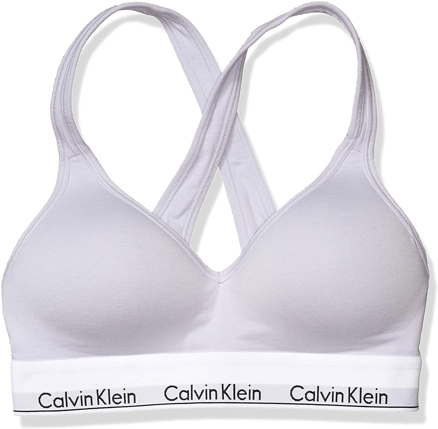 Calvin Klein Women’s Modern Cotton Lightly Lined Bralette Apparel & Accessories > Clothing > Underwear & Socks > Bras Calvin Klein Purple Large