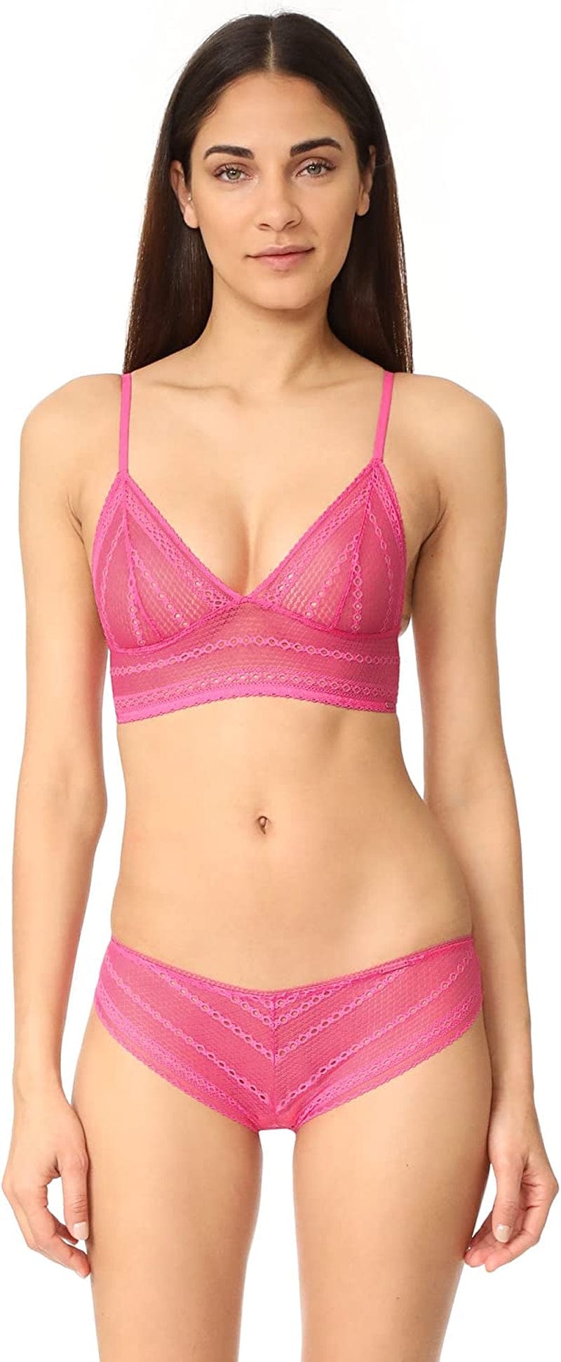 Calvin Klein Women'S Ombre Triangle Bra Lavish / Medium