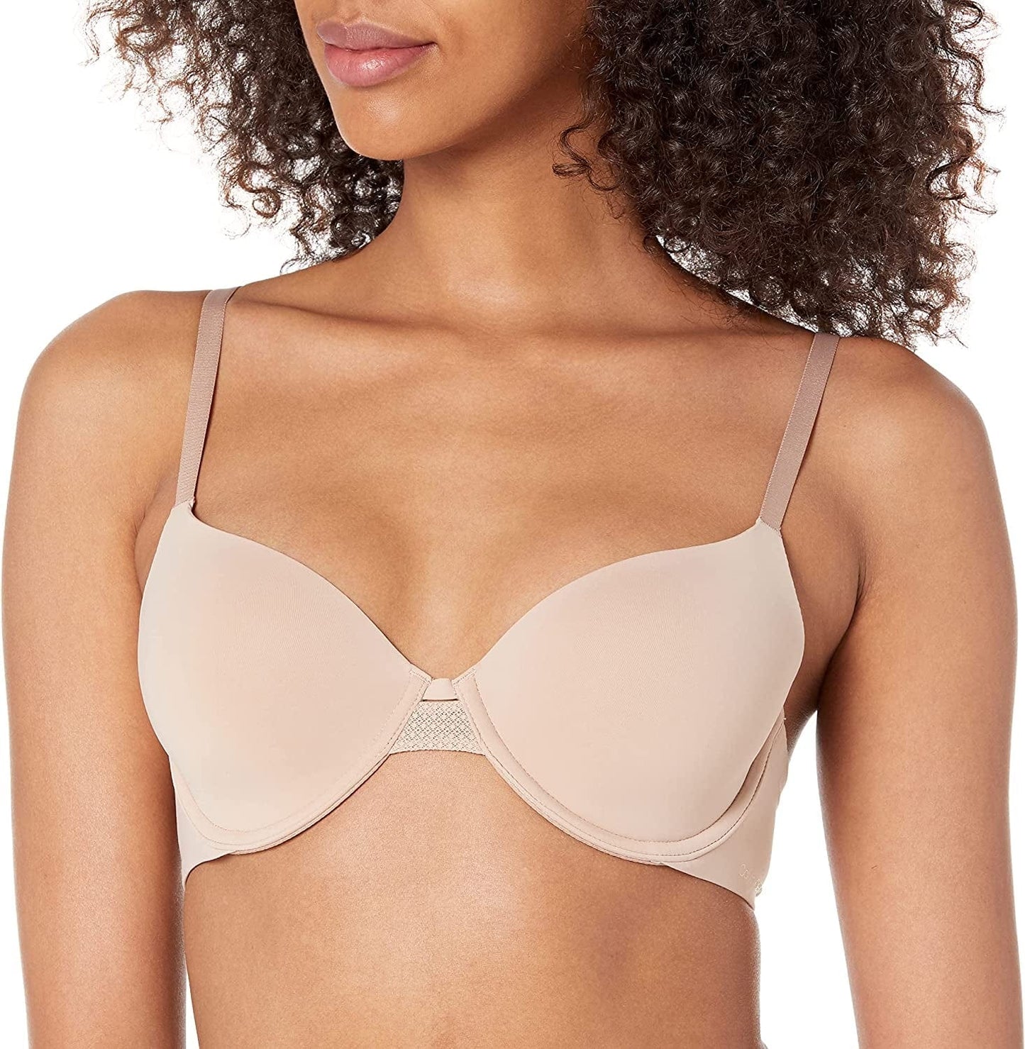 Calvin Klein Women'S Perfectly Fit Flex Lightly Lined Full Coverage T-Shirt Bra Cedar / 38D