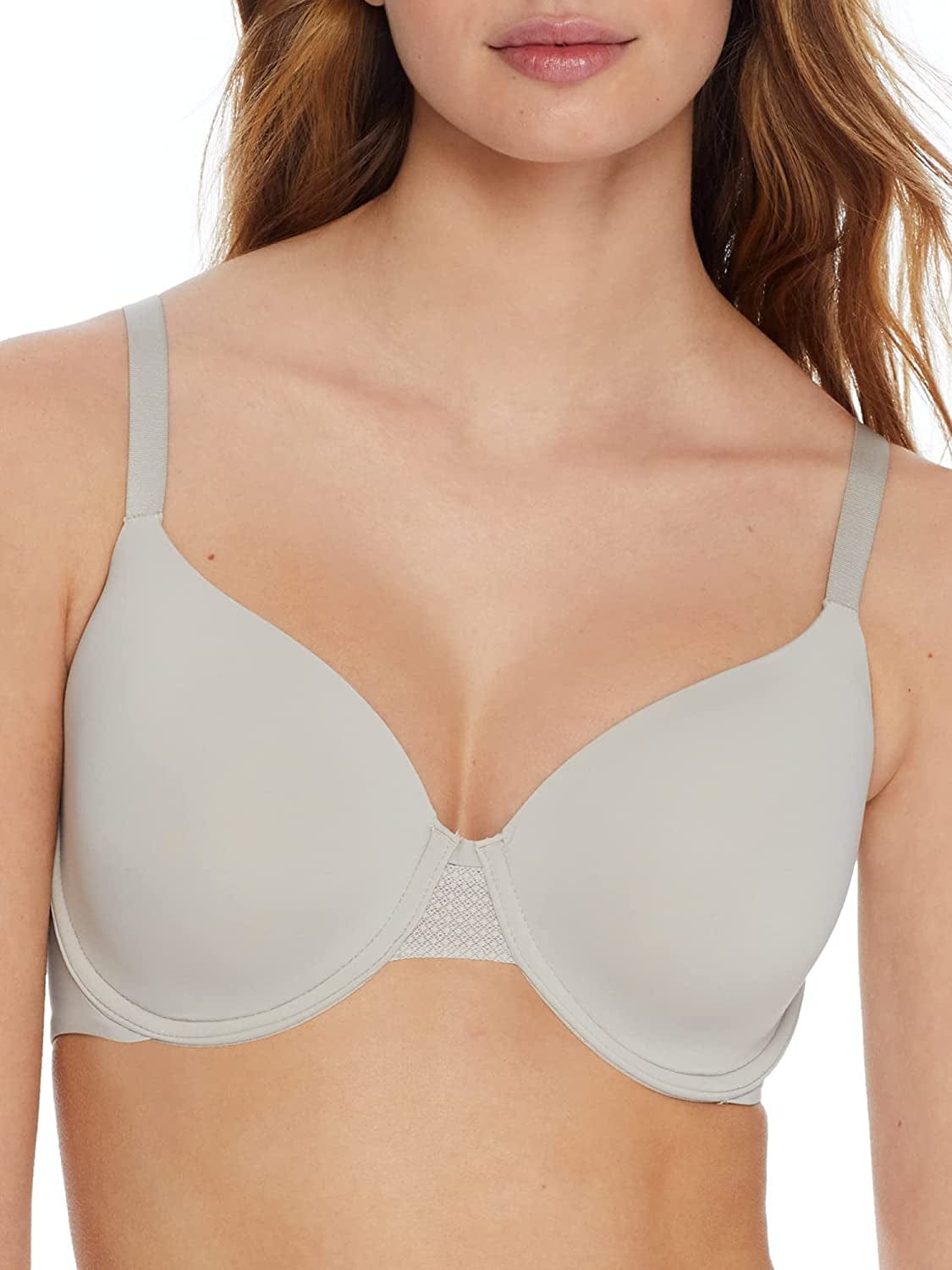 Calvin Klein Women'S Perfectly Fit Flex Lightly Lined Full Coverage T-Shirt Bra Dove / 34B
