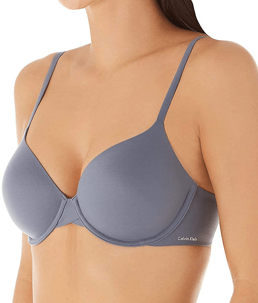 Calvin Klein Women's Perfectly Fit Lightly Lined Memory Touch T-Shirt Bra Cinder / 32DD
