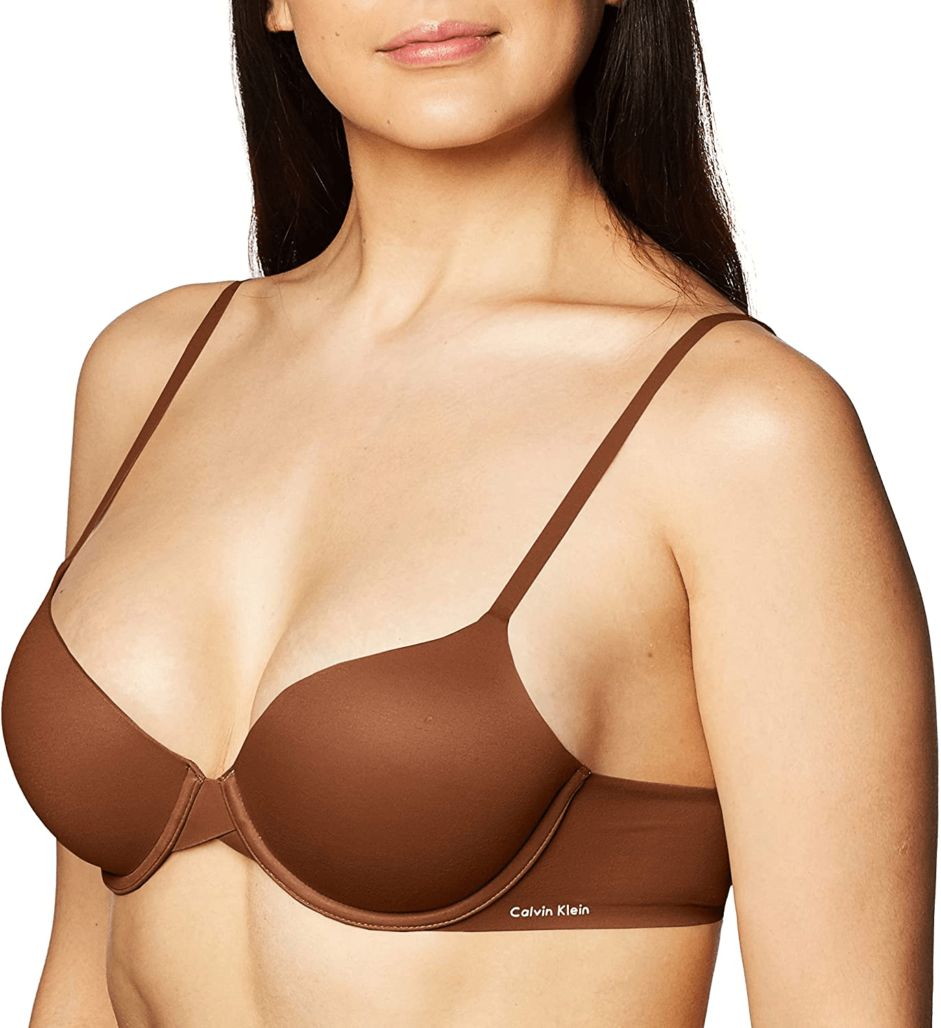 Calvin Klein Women's Perfectly Fit Lightly Lined Memory Touch T-Shirt Bra Spruce / 38B