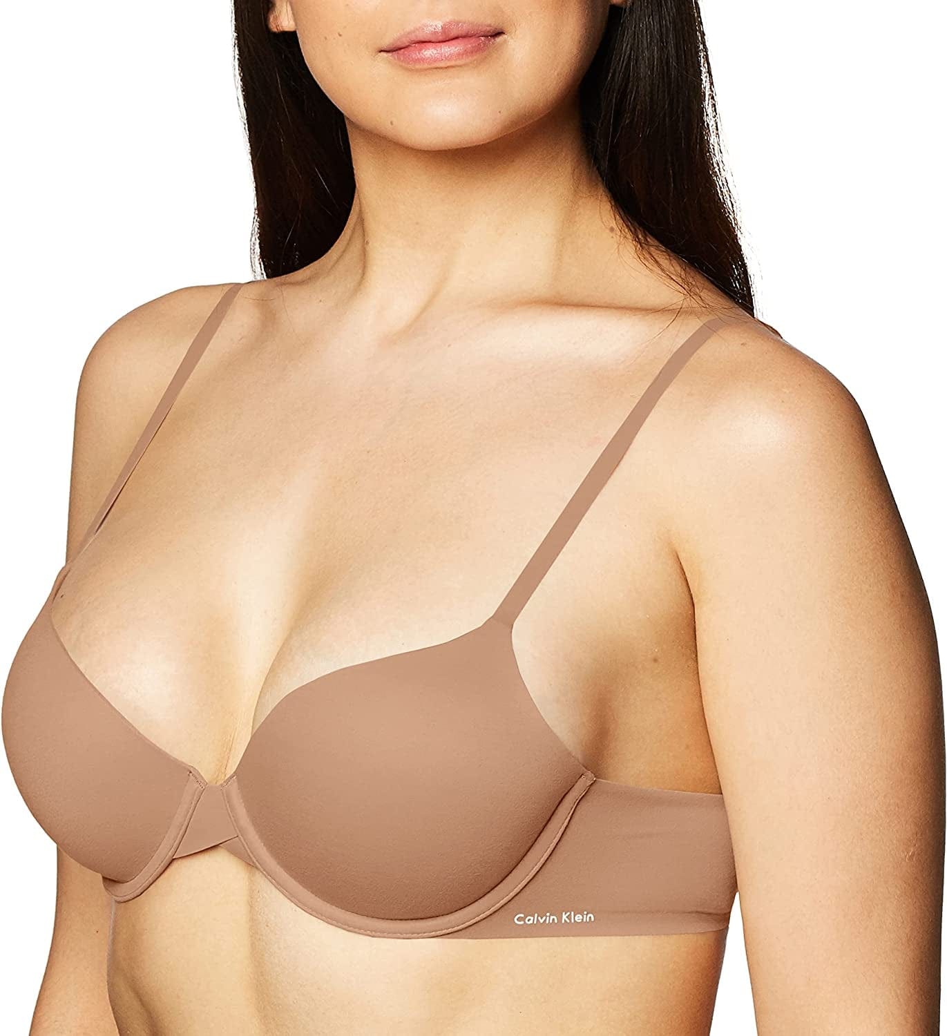 Calvin Klein Women'S Perfectly Fit Lightly Lined T-Shirt Bra with Memory Touch Bronzed / 36DD