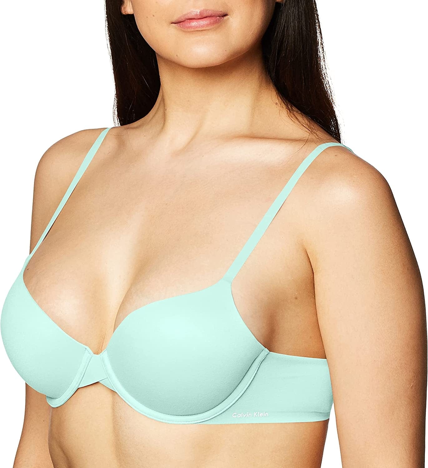 Calvin Klein Women'S Perfectly Fit Lightly Lined T-Shirt Bra with Memory Touch Keppel / 32B