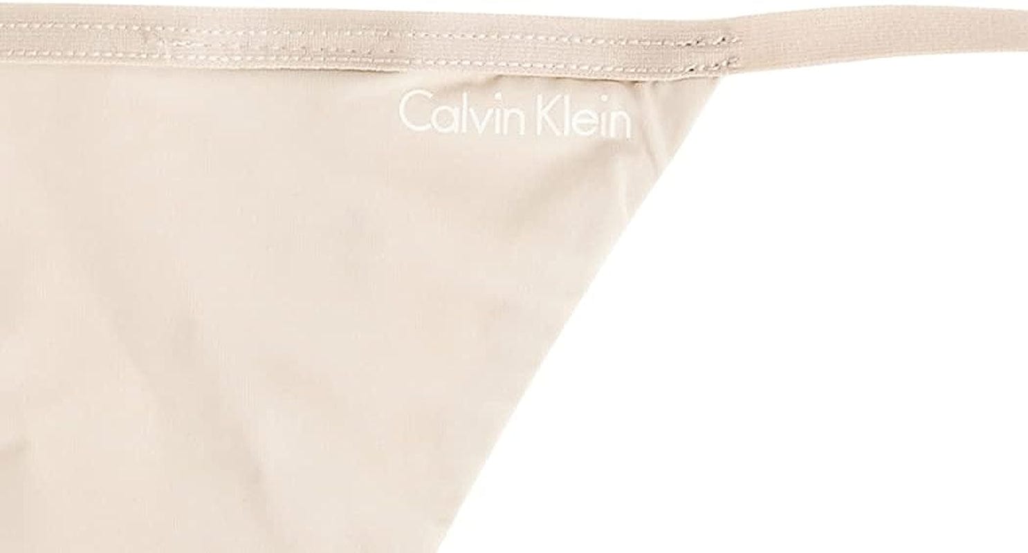 Calvin Klein Women'S Sleek String Thong Panties