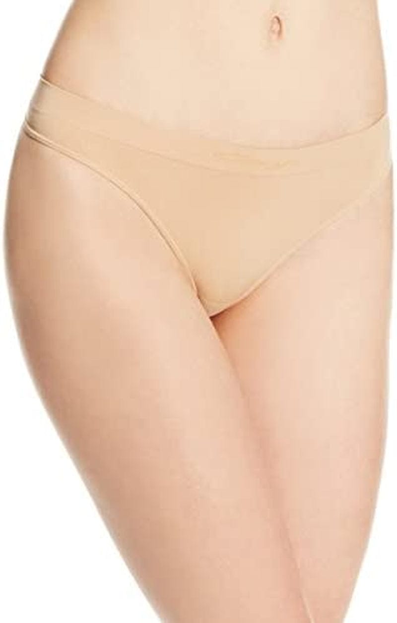 Capezio Women'S Seamless Low-Rise Thong Nude / Small