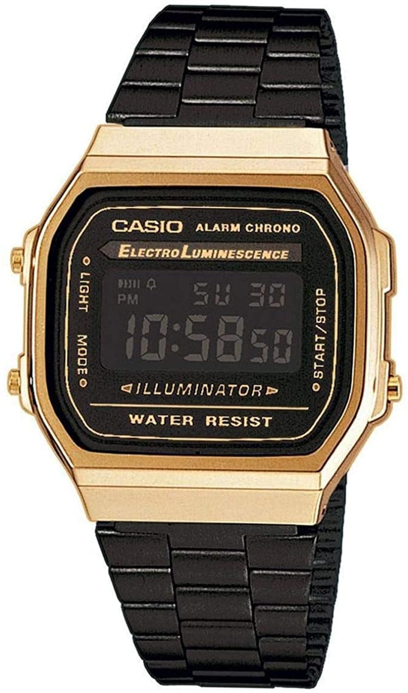 Casio Collection Unisex Adults Watch A168WG Black