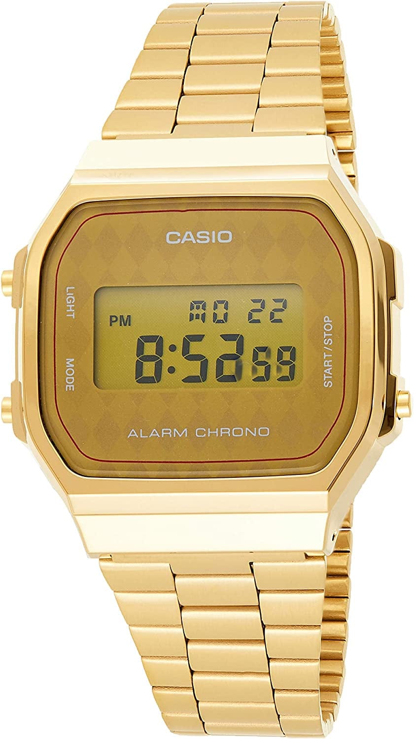 Casio Collection Unisex Adults Watch A168WG Yellow