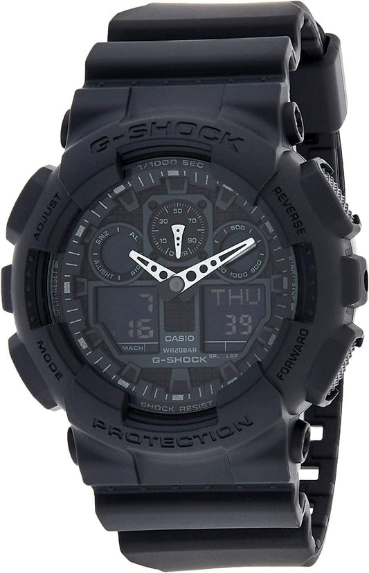 Casio G-Shock Ana-Digi GA100-1A1 3-Eye Wristwatch