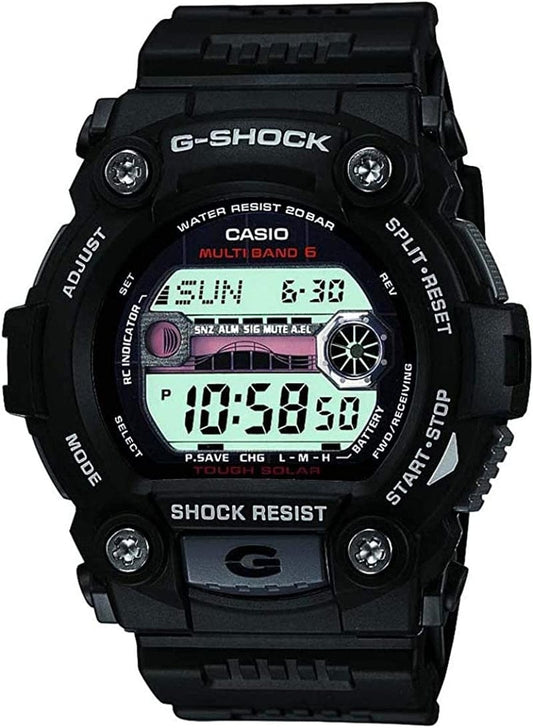 Casio GW-7900-1ER Mens G-Shock Tide Graph Solar Powered Watch