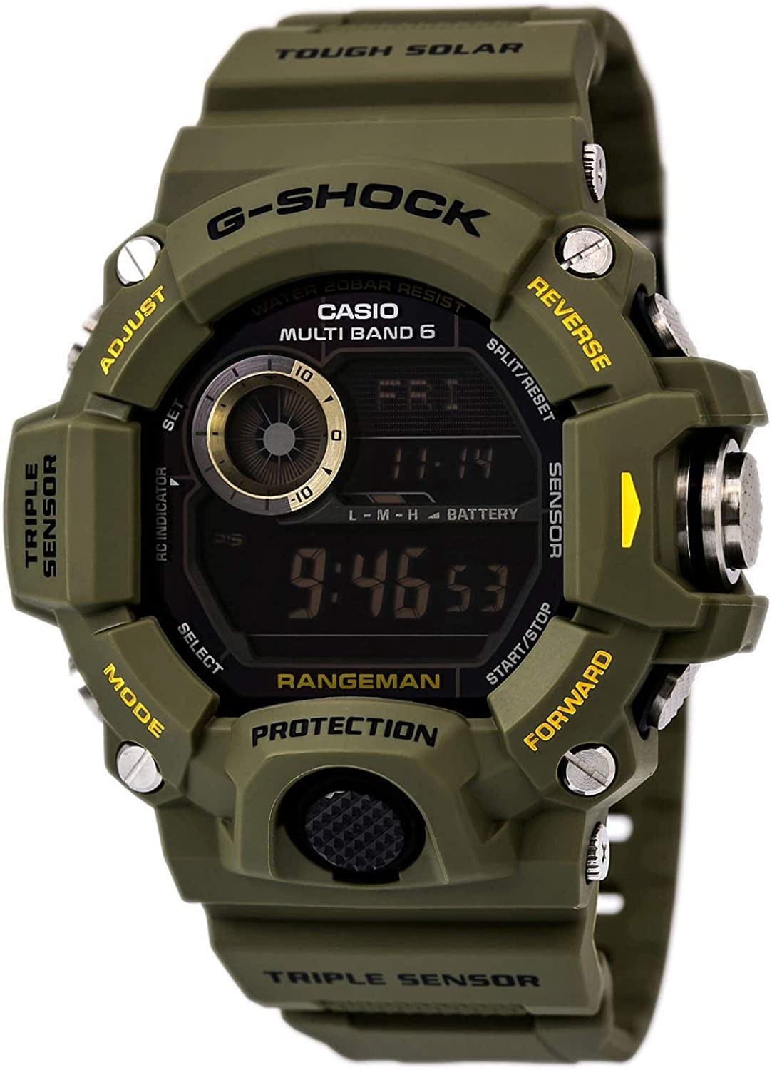 Casio Rangeman GW9400-3 as MB6 Twin Sensor Wristwatch