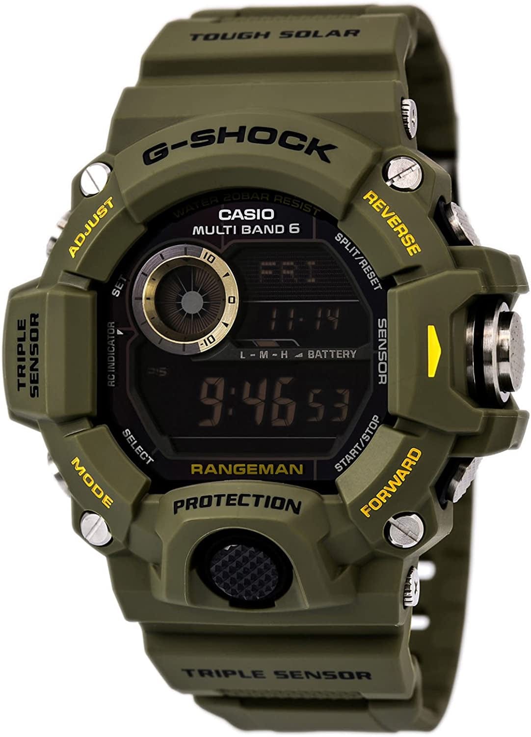 Casio Rangeman GW9400-3 as MB6 Twin Sensor Wristwatch