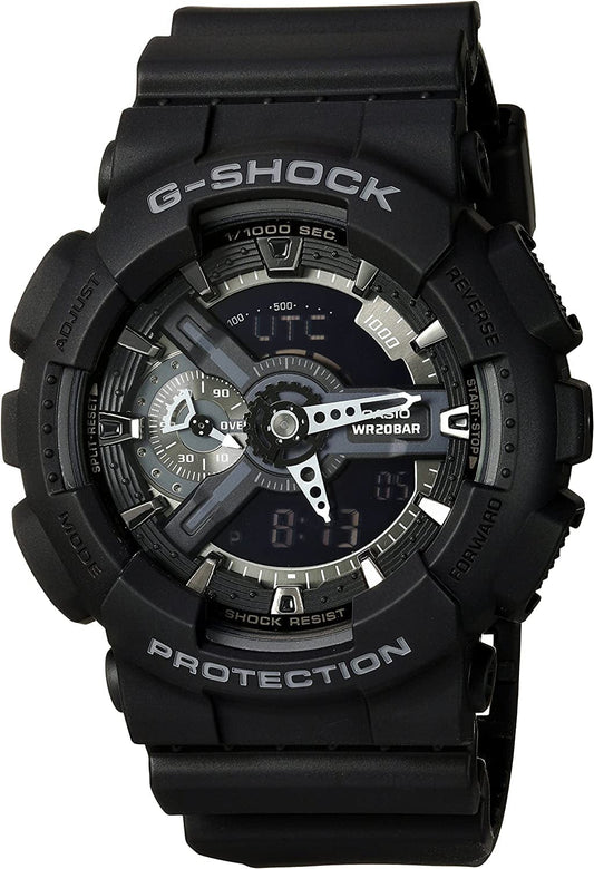 Casio Wristwatch (Model: GA110-1B), Black