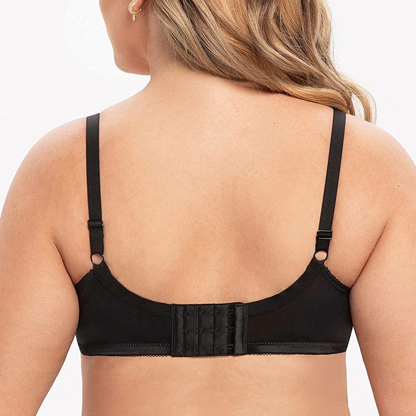 CASOLACE Women'S plus Size Sexy Lace Full Coverage Unlined Minimizer Underwire Bra