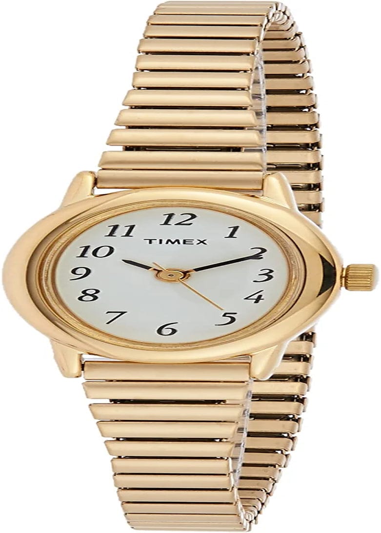 Cavatina Expansion Band Watch Gold-Tone/White