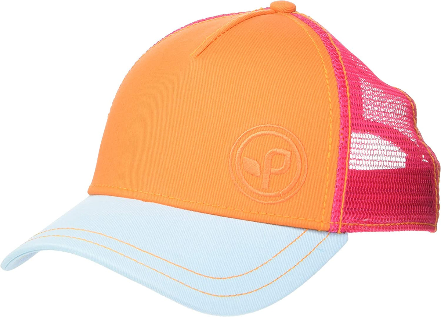 Pistil Women'S Buttercup Trucker Hat Apparel & Accessories > Clothing Accessories > Hats pistil Orange Buttercup Trucker Hat