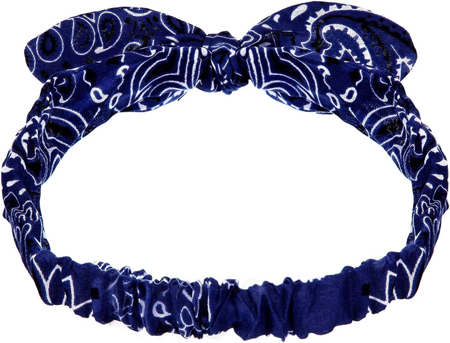Headbands Retro Print Headbands Paisley Print Headband Headwrap for Girls and Women (Style H, 4 Pieces) Apparel & Accessories > Clothing Accessories > Bandanas & Headties Hicarer