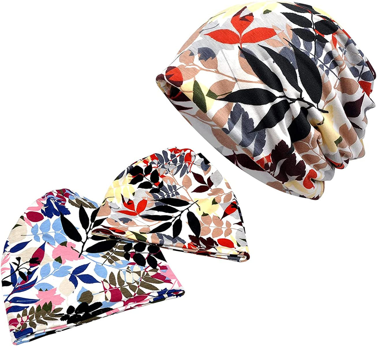 Kayier Women'S Baggy Casual Chemo Beanie Hats Headwear Caps Apparel & Accessories > Clothing Accessories > Headwear Kayier
