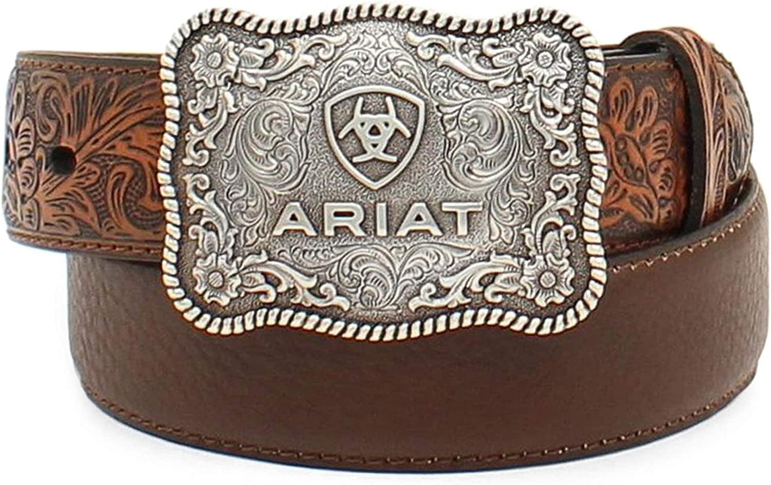 Ariat Kid'S Fresno Belt Apparel & Accessories > Clothing Accessories > Belts ARIAT Brown 20