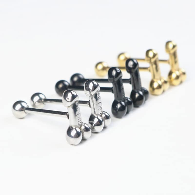Sexy Genital Tongue Piercing Barbell Tongue Rings Surgical Stainless Steel Bars Tounge Ring Women Body Jewelry Durable Processed Apparel & Accessories > Jewelry > Body Jewelry generic