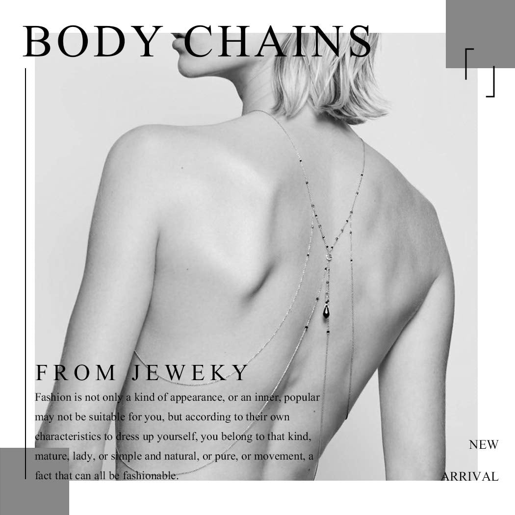 Jeweky Boho Circle Bra Chest Chain Gold Harness Crop Top Body Chains Beach Bikini Body Accessories Jewelry for Women and Girls Apparel & Accessories > Jewelry > Body Jewelry Artist Unknown