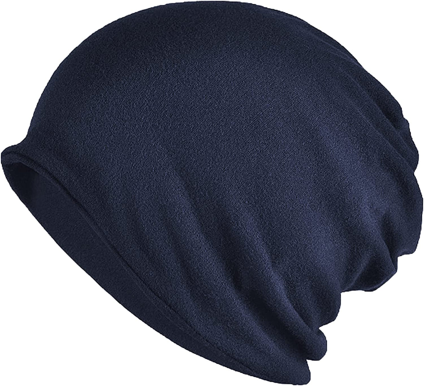 ELLEWIN Cotton Slouchy Beanie Hip-Hop Soft Lightweight Running Beanie Adult Dwarf Hats Chemo Cap for Men Women Apparel & Accessories > Clothing Accessories > Headwear Does Not Apply