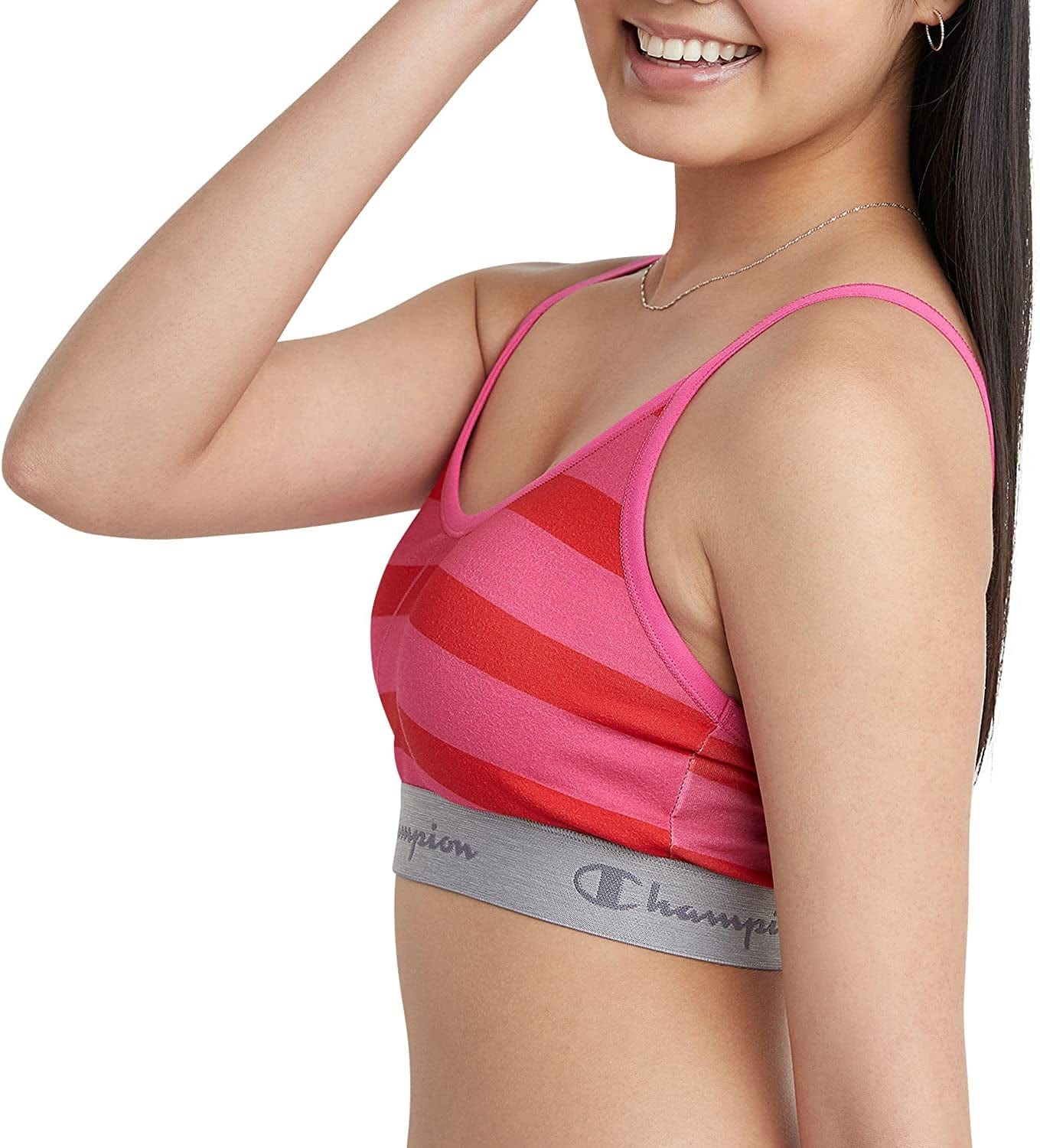 Champion Womens Bralette, Heritage Bralette for Women, Moisture-Wicking, Cotton Stretch