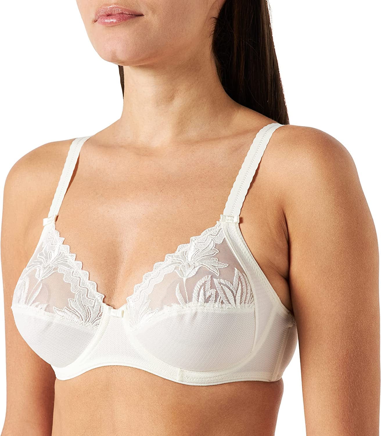 Chantelle Amazone Full Figure Underwire Bra Ivory / (38) D