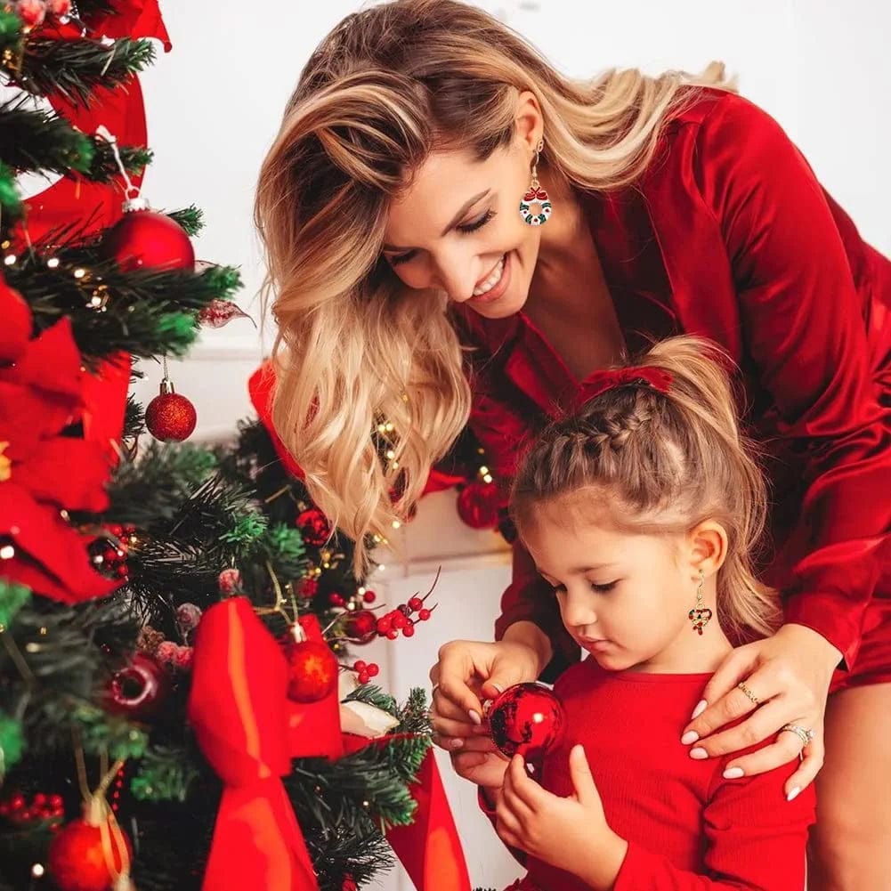 Christmas Charms Pendant Santa Snowman Bell Christmas Tree Cute Christmas Mini Alloy Pendant Jewelry for Bracelet Necklace Earring DIY Craft Decoration Supplies