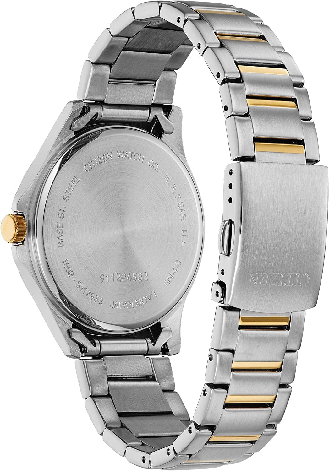 Citizen Quartz Mens Watch, Stainless Steel, Classic, Two-Tone (Model: BF2005-54L)