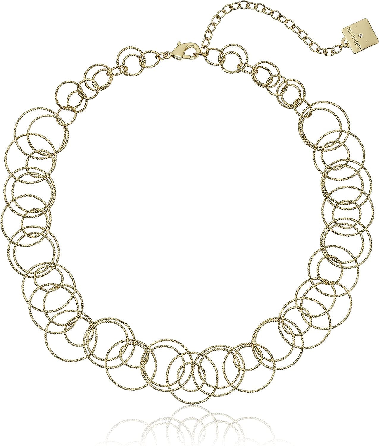 Classics Gold-Tone Flat Chain Necklace Gold / Open Link Necklace