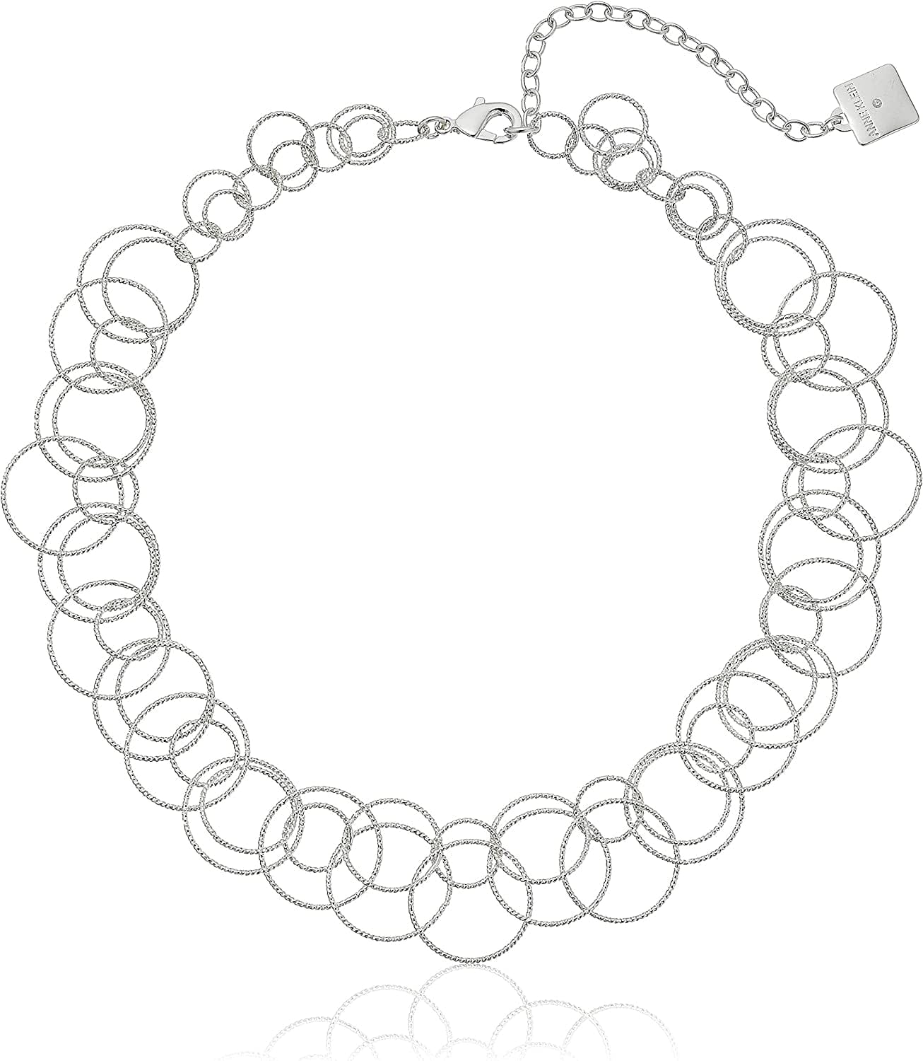 Classics Gold-Tone Flat Chain Necklace Silver / Open Link Necklace