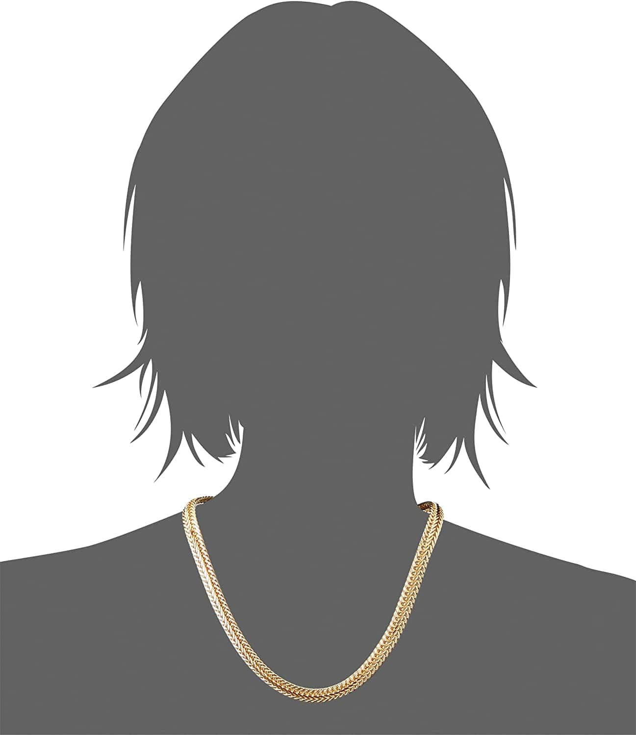 Classics Gold-Tone Flat Chain Necklace