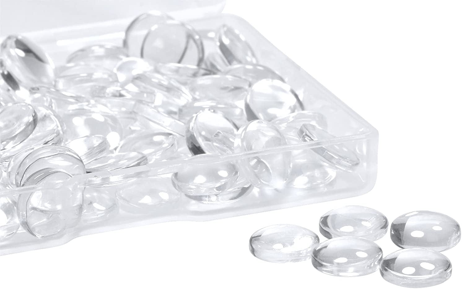 Clear round Glass Dome Tiles Cabochons Charms Bulk Small Flat Back Imitation Gemstone for Cameo Photo Pendant Necklace Bracelet Earring Ring Keychain DIY Craft Jewelry Making,100Pcs (10MM)