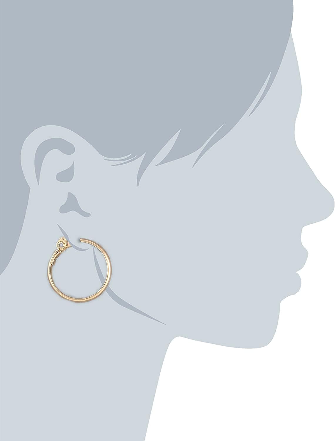 Clip Hoop Earrings